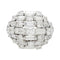 Bague 49 Bague dôme Van Cleef & Arpels en platine et diamants. 58 Facettes 29356-1