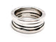 Bague 56 Bulgari Bague B. Zéro1 Or blanc 58 Facettes 1139157CN