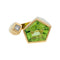 Bague 55 Bague en or jaune, diamant et péridot. 58 Facettes 29947