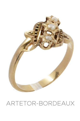 Bague 58 Bague Napoléon III 58 Facettes 18461