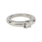 Bague 50 Solitaire Cartier, "Louis Cartier", or blanc et diamants. 58 Facettes 29878