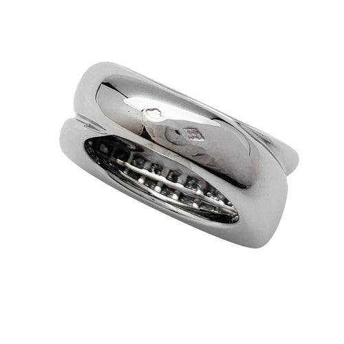 Bague 52 Bague Fred, "Success", en or blanc et diamants. 58 Facettes 30450
