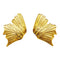 Boucles d'oreilles Boucles d'oreilles Lalaounis "Ailes" en or jaune. 58 Facettes 30512