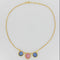Collier Collier intailles sur pâte de verre 58 Facettes SC007