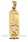 Pendentif Pendentif cartouche égyptien 58 Facettes 35171