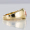 Bague 57 Bague homme grenat spessartite 58 Facettes 18-053