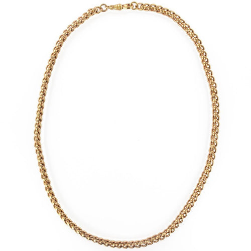 Collier Chaine ancienne Or rose 58 Facettes CVCO1