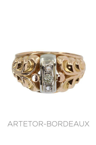 Bague 58 Bague diamants années 50' 58 Facettes 36361