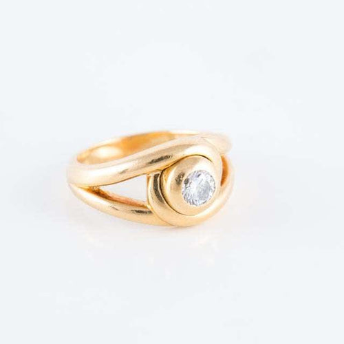 Bague CARTIER Bague Solitaire Astragale 58 Facettes 1