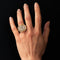 Bague 56 Bague tank diamants 58 Facettes 19-587-59
