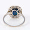Bague 55 Bague Saphir Diamants Platine 58 Facettes 1