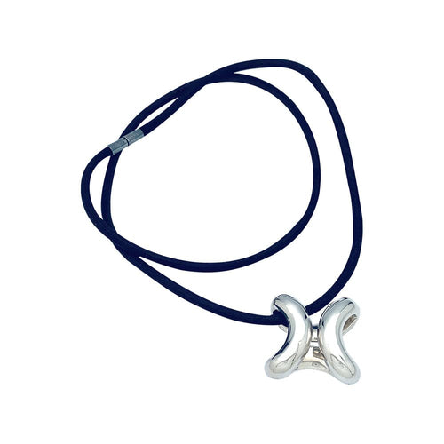 Collier Collier Hermès "Lima" en argent. 58 Facettes 30096