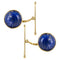 Boutons de manchette Boutons de manchettes Lapis lazuli 58 Facettes 19-681