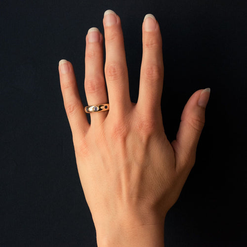 Bague 53 Bague or jaune et saphirs 58 Facettes 12-131-6608616-53
