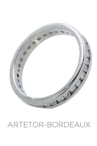 Bague 60 Alliance en diamants 58 Facettes 14461