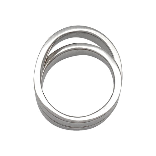 Bague 50 Bague Cartier, "Nouvelle Vague", or blanc. 58 Facettes 29912
