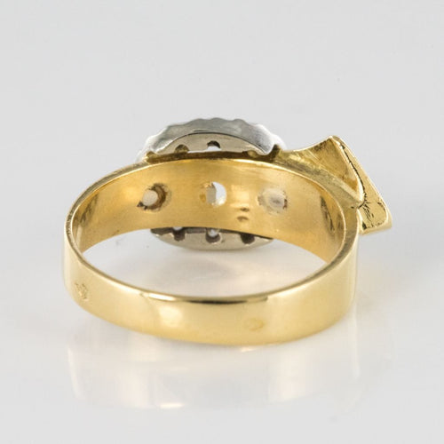 Bague 49 Bague ancienne ceinture Diamants 58 Facettes CV8-4031958-49-1