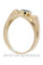 Bague 58 Bague saphir et diamants 58 Facettes 32201