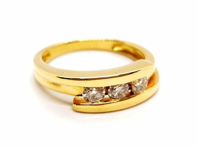 Bague 53 Bague Or jaune Diamant 58 Facettes 1137225CN