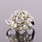 Bague 54 Bague rétro diamants bouquet 58 Facettes 20-196-51