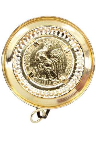 Pendentif Pendentif 20 francs Marianne 58 Facettes 038261