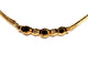 Collier Collier Maille anglaise Or jaune Saphir 58 Facettes 1161955CD