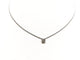Collier Collier Chaîne + pendentif Or blanc Diamant 58 Facettes 1139156CN