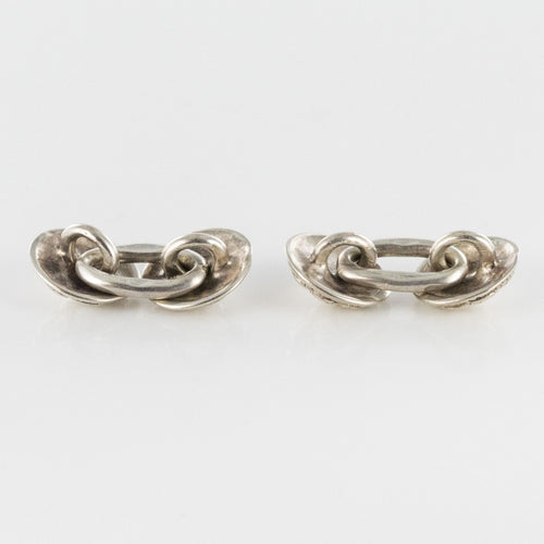 Boutons de manchette Boutons de manchettes anciens Argent 58 Facettes 19-162