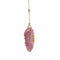 Boucles d'oreilles Pendants d'oreilles Feuille Tourmaline rose 58 Facettes 1