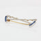 Broche Broche ancienne saphirs diamants clubs de polo 58 Facettes 21-214