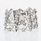 Bracelet Bracelet manchette en argent 58 Facettes 21-193