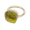 Bague 55 Bague Pomellato, "Nudo Assoluto", deux ors et quartz lemon. 58 Facettes 30171