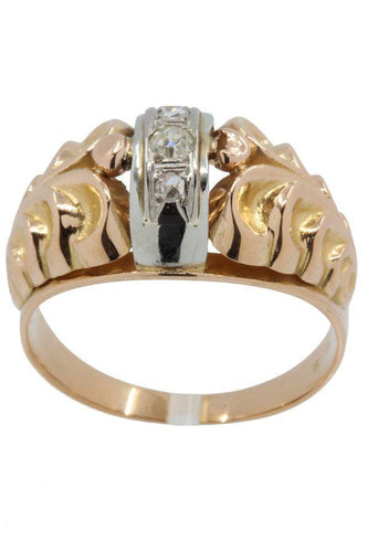 Bague 58 Bague diamants années 50' 58 Facettes 36361