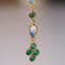 Boucles d'oreilles Boucles d'oreilles émeraudes et opales 58 Facettes 19-353
