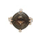 Bague 50 Bague Cartier "Inde Mystérieuse" en or rose, quartz fumé et diamants. 58 Facettes 30018
