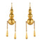 Boucles d'oreilles Boucles d'oreilles pendantes perles et gouttes d'or 58 Facettes 19-261