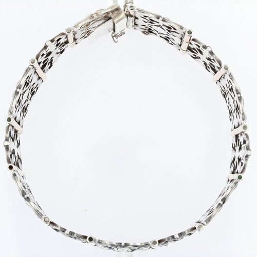 Bracelet Bracelet ancien argent et vermeil 58 Facettes 20-406