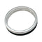 Bague 55 Alliance Boucheron modèle "Quatre Edition" en or blanc et PVD noir. 58 Facettes 29635-1