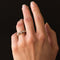 Bague 53 Bague ancienne jarretière diamants 58 Facettes 18-071-53-1