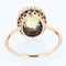Bague 54 Bague ancienne saphir jaune et diamants 58 Facettes 20-619-48