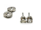 Boucles d'oreilles Boucles d'oreilles or blanc diamants 58 Facettes 1157617CN