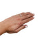 Bague 54 Alliance en or blanc, diamants. 58 Facettes 30002