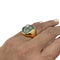 Bague 50 Bague Pomellato, "Mosaïco", or jaune et blanc, aigue-marines, diamants. 58 Facettes 30574