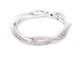 Bague 53 Etername Bague Entrelacs Or blanc Diamant 58 Facettes 06228CD