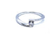 Bague 50 Bague Solitaire Or blanc Diamant 58 Facettes 876344CD