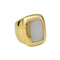 Bague 51 Bague Van Cleef & Arpels, collection "Babylone", or jaune, nacre. 58 Facettes 30447