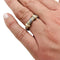 Bague 49 Bague Cartier en or jaune et acier. 58 Facettes 29994