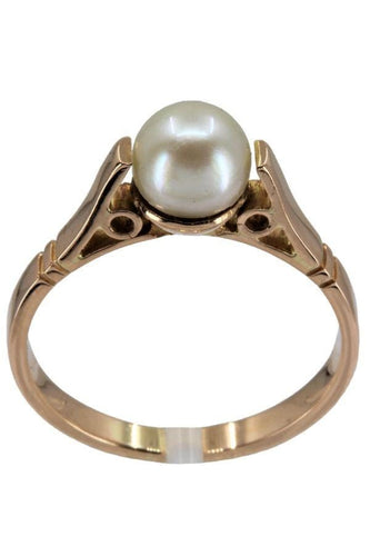 Bague 53 Bague moderne perle 58 Facettes 35921