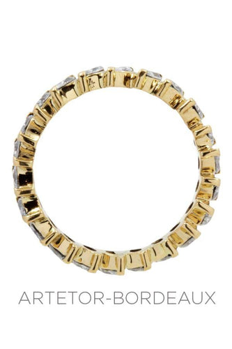 Bague 50 Alliance en diamants 58 Facettes 28711