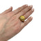 Bague 50 Bague Pomellato "Cipria" en or jaune et quartz lemon. 58 Facettes 30094